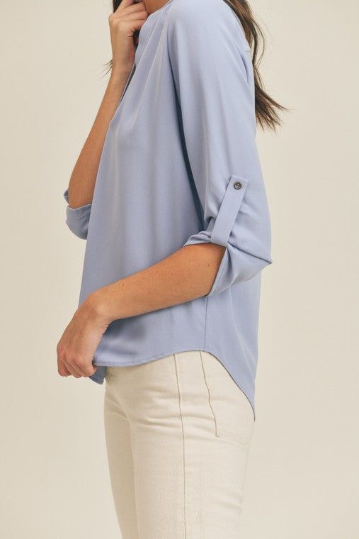 V Neck Top us.meeeshop - 