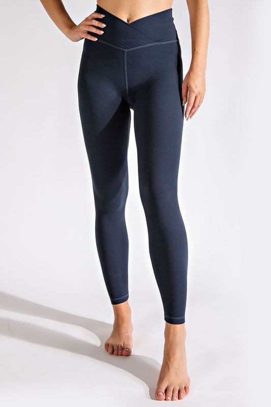 V Waist Full Length Leggings us.meeeshop - 