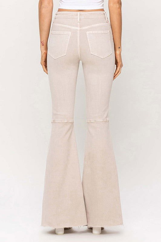 VERVET by Flying Monkey High Rise Super Flare Jeans us.meeeshop - 