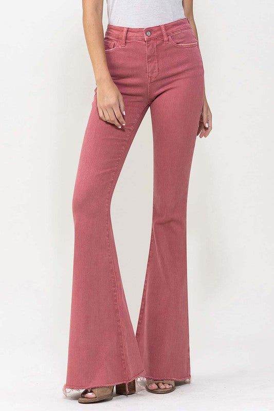 VERVET High Rise Super Flare Jeans - us.meeeshop