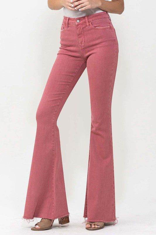 VERVET High Rise Super Flare Jeans - us.meeeshop