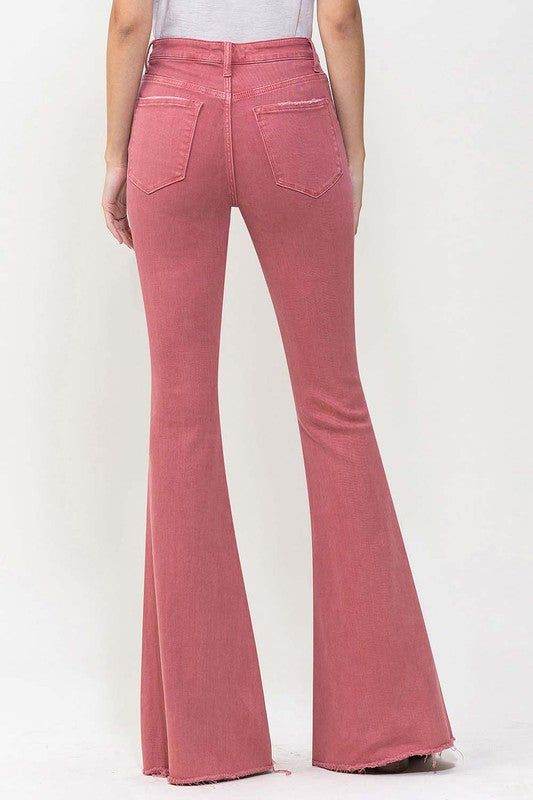 VERVET High Rise Super Flare Jeans - us.meeeshop