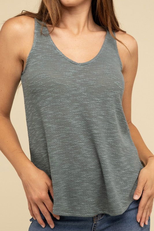 ZENANA V Neck Sleeveless Cami Top - us.meeeshop