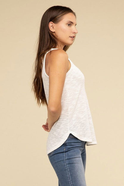 ZENANA V Neck Sleeveless Cami Top - us.meeeshop