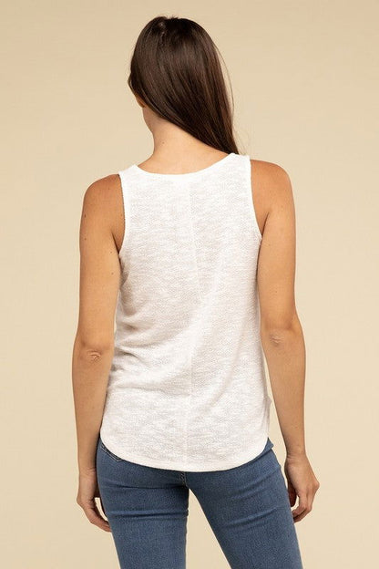 ZENANA V Neck Sleeveless Cami Top - us.meeeshop