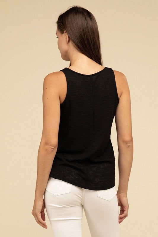 ZENANA V Neck Sleeveless Cami Top - us.meeeshop