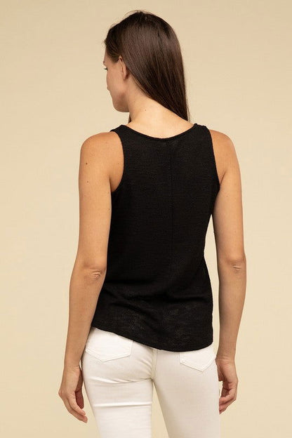 ZENANA V Neck Sleeveless Cami Top - us.meeeshop