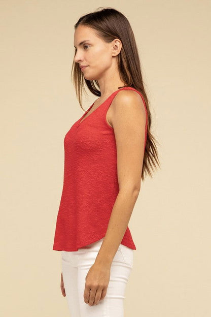 ZENANA V Neck Sleeveless Cami Top - us.meeeshop