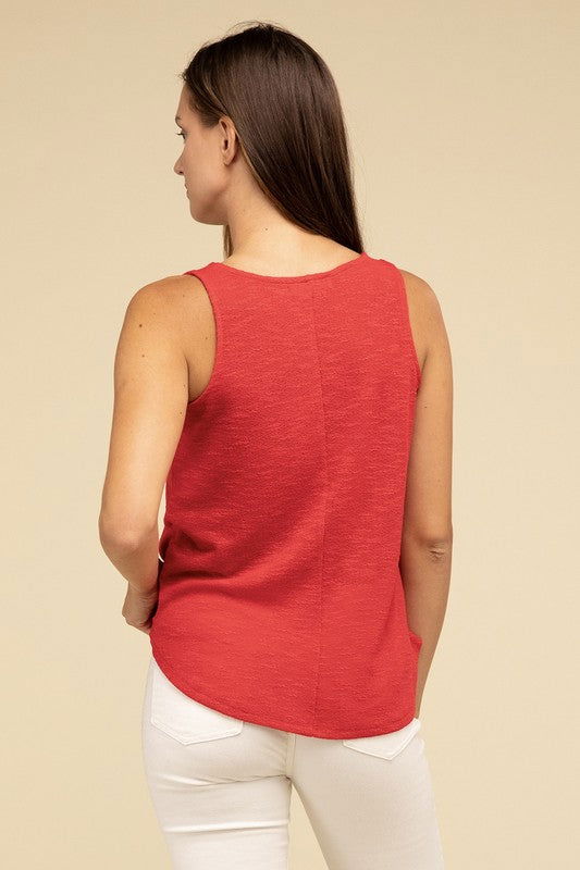 ZENANA V Neck Sleeveless Cami Top - us.meeeshop