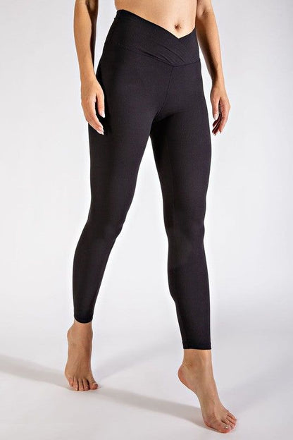 Women's V Waist Full Length Leggings - us.meeeshop