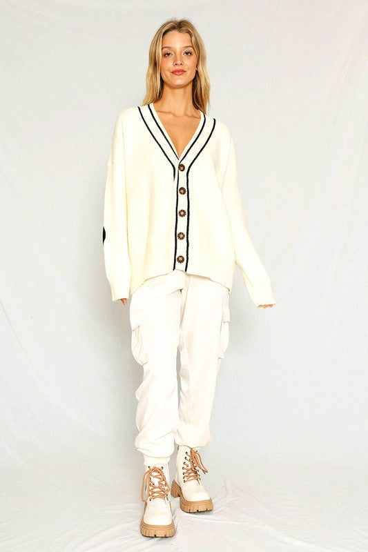 Varsity Novelty Cardigan us.meeeshop - 