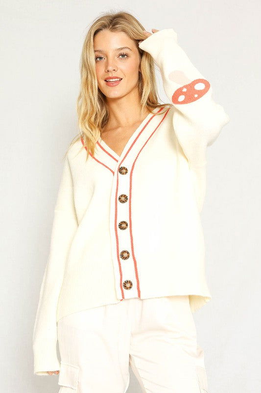 Varsity Novelty Cardigan us.meeeshop - 