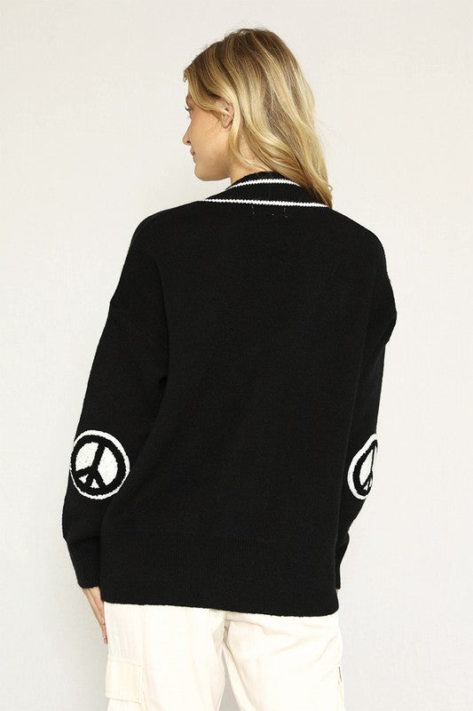 Varsity Novelty Cardigan us.meeeshop - 