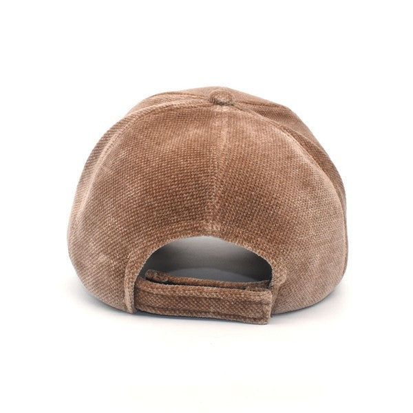 Velour Ball Cap - us.meeeshop