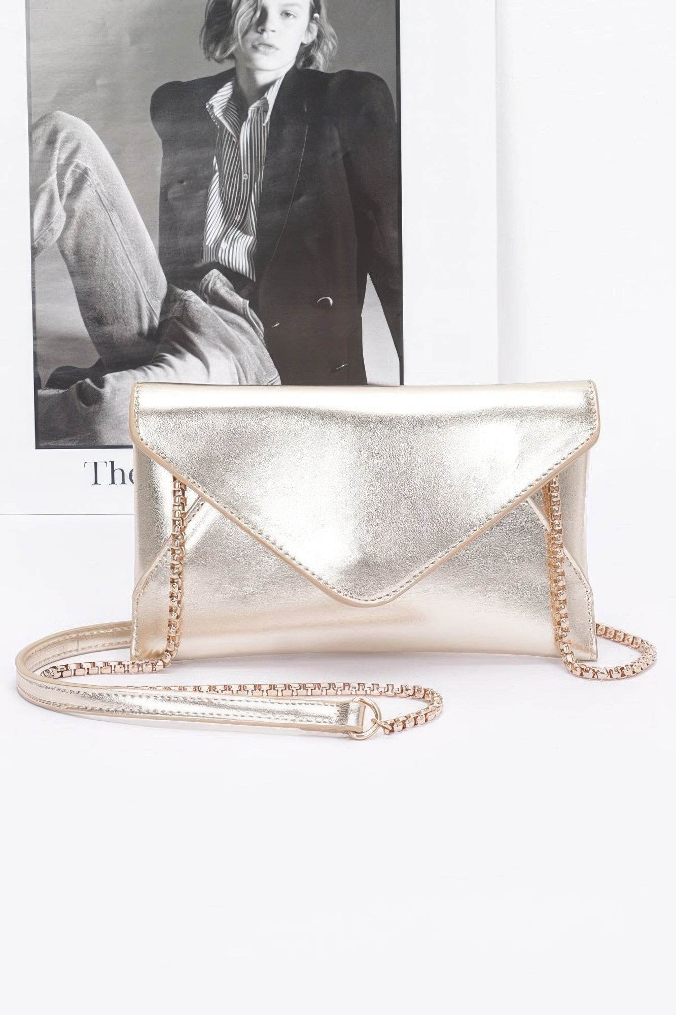 Metallic Crossbody Bag - us.meeeshop