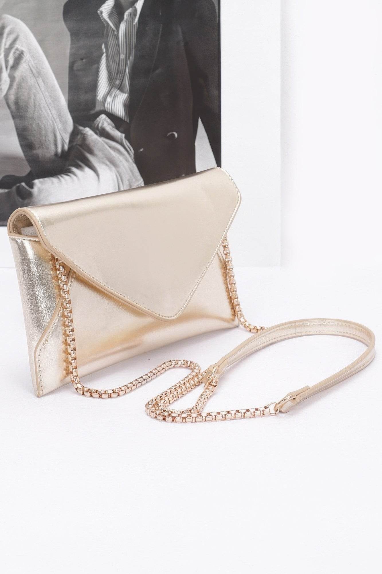 Metallic Crossbody Bag - us.meeeshop