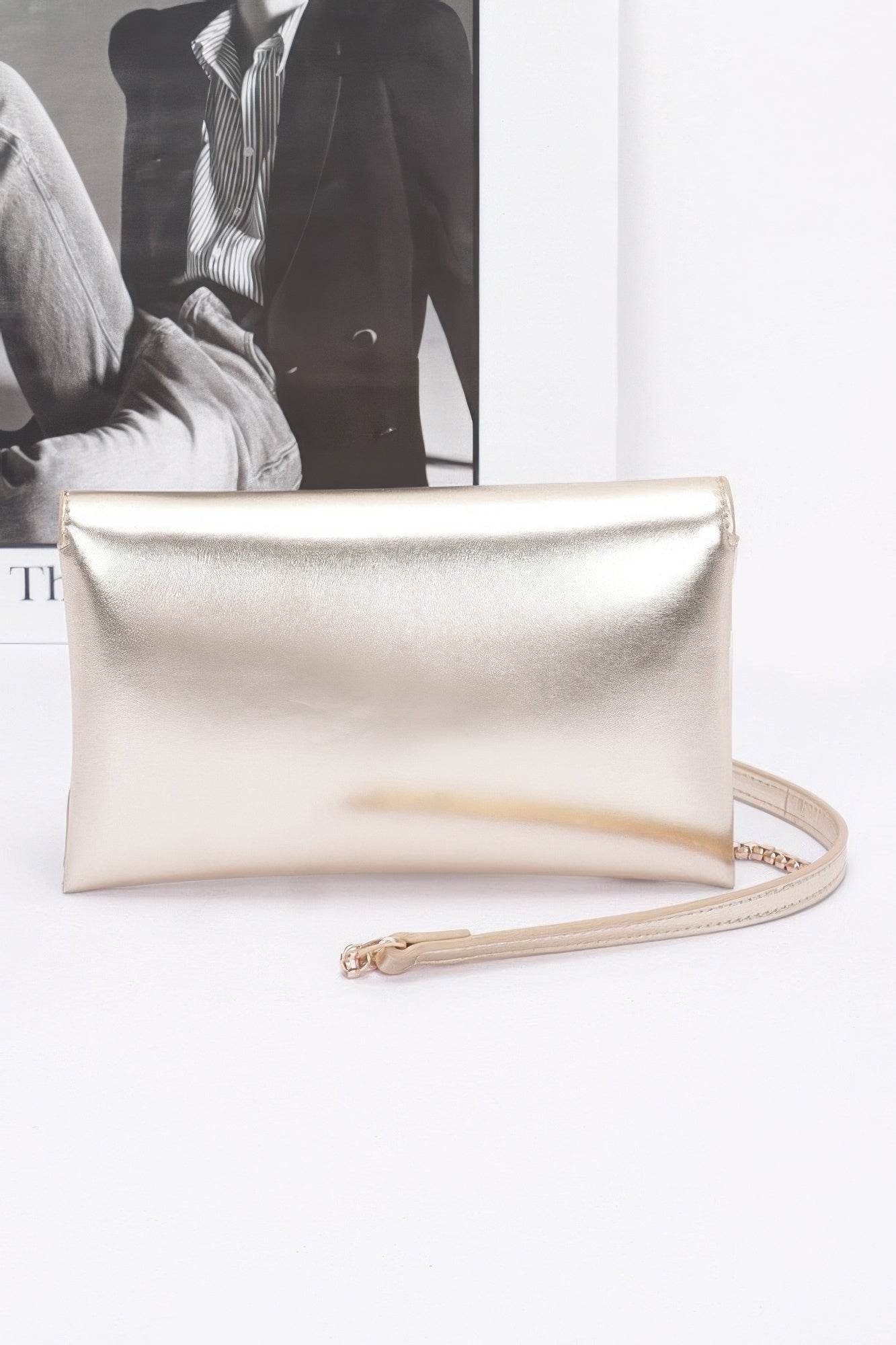 Metallic Crossbody Bag - us.meeeshop