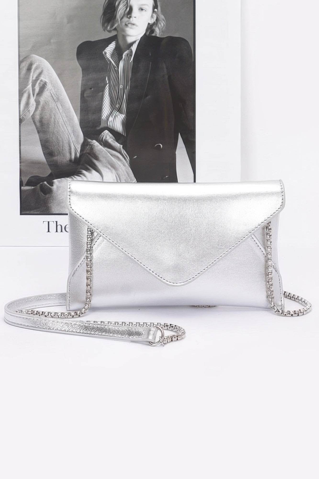 Metallic Crossbody Bag - us.meeeshop