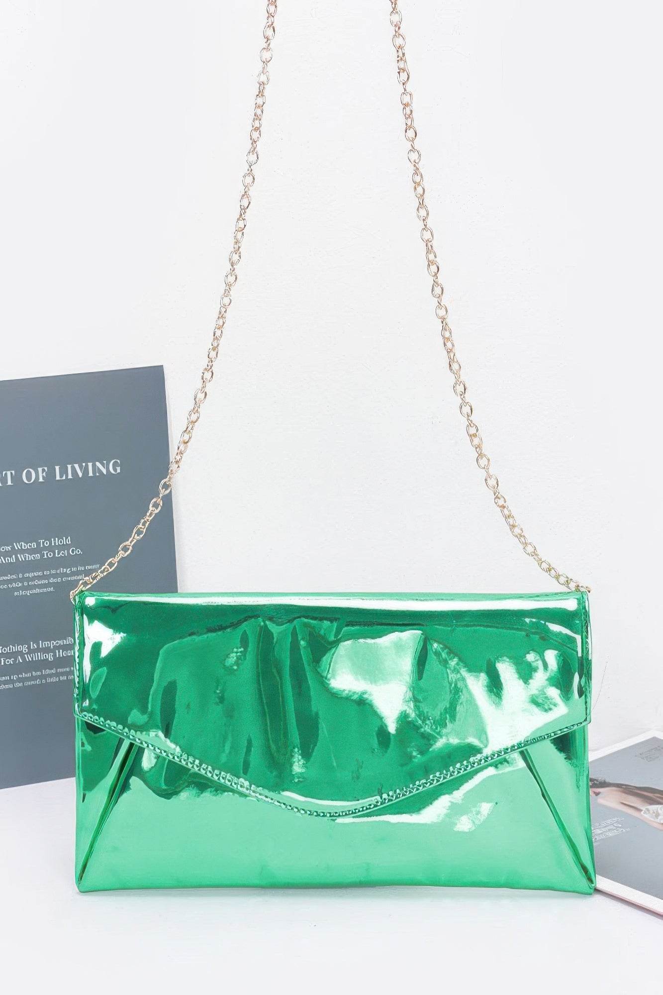 Mirror Envelope Clutch - us.meeeshop