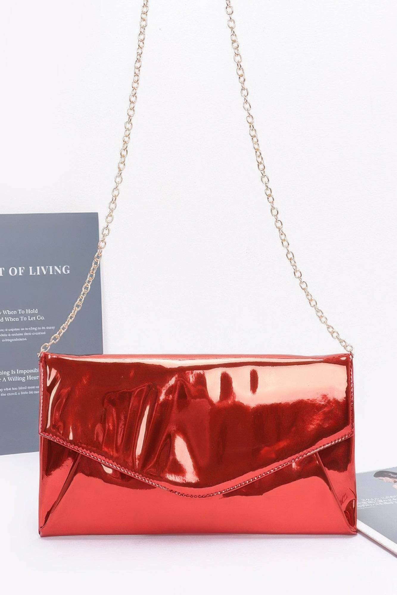 Mirror Envelope Clutch - us.meeeshop