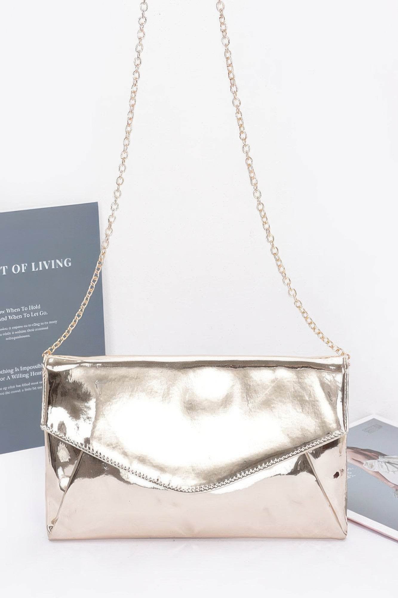 Mirror Envelope Clutch - us.meeeshop