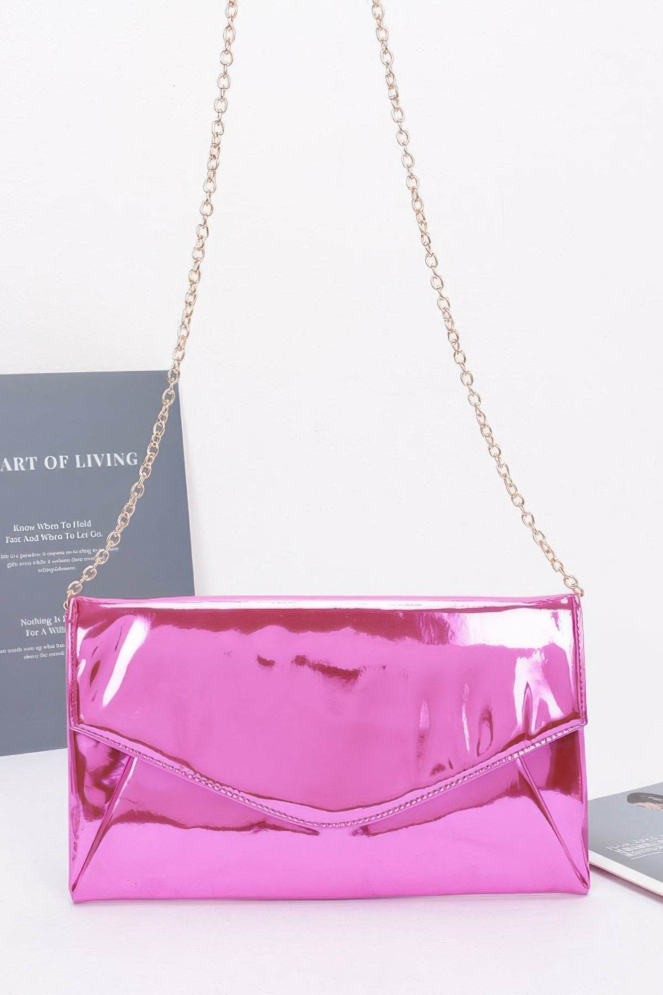 Mirror Envelope Clutch - us.meeeshop