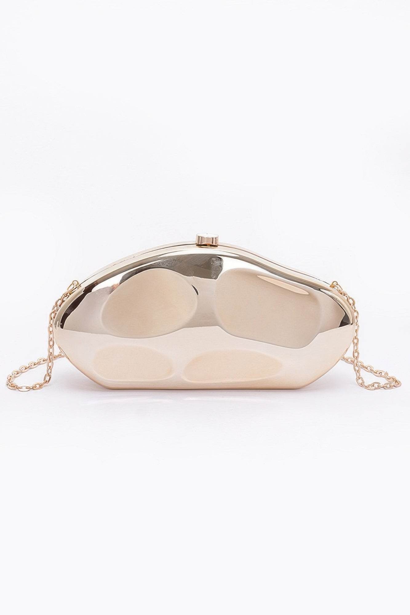 Metallic Plastic Party Clutch - us.meeeshop