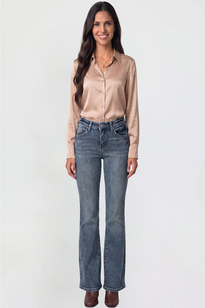 Ymi Women's Premium Stretch Bootcut Jeans
