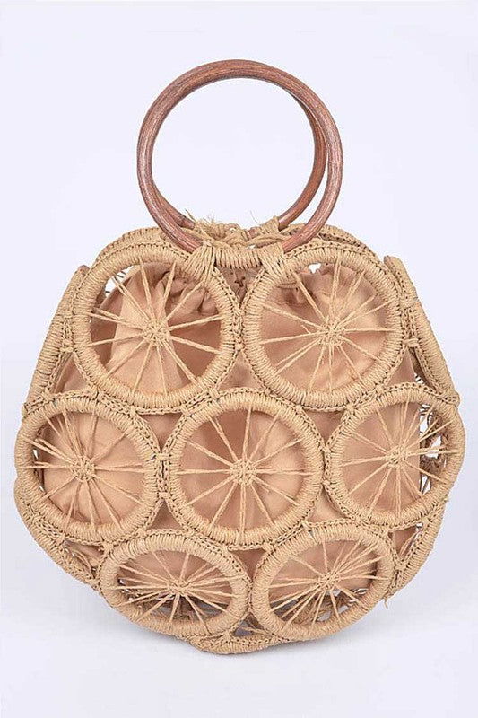 Weaved Cording Summer Clutch us.meeeshop - 