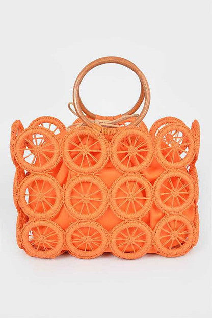 Weaved Straw Summer Bag us.meeeshop - 