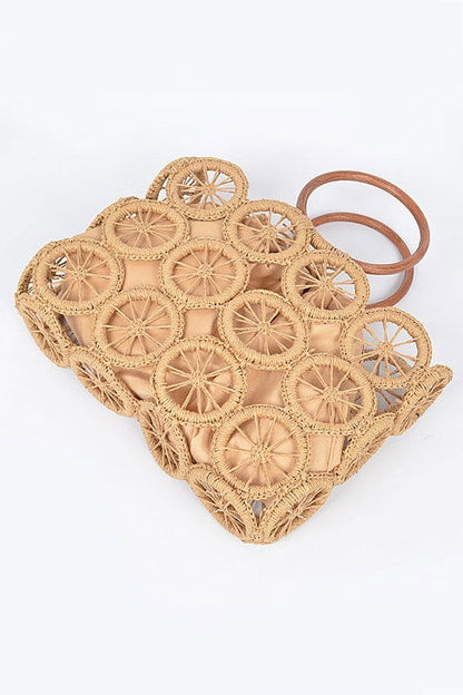 Weaved Straw Summer Bag us.meeeshop - 