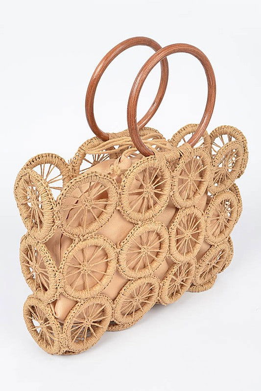 Weaved Straw Summer Bag us.meeeshop - 