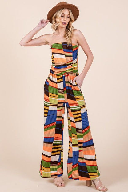 Wide Leg Jumpsuit with Pockets us.meeeshop - 