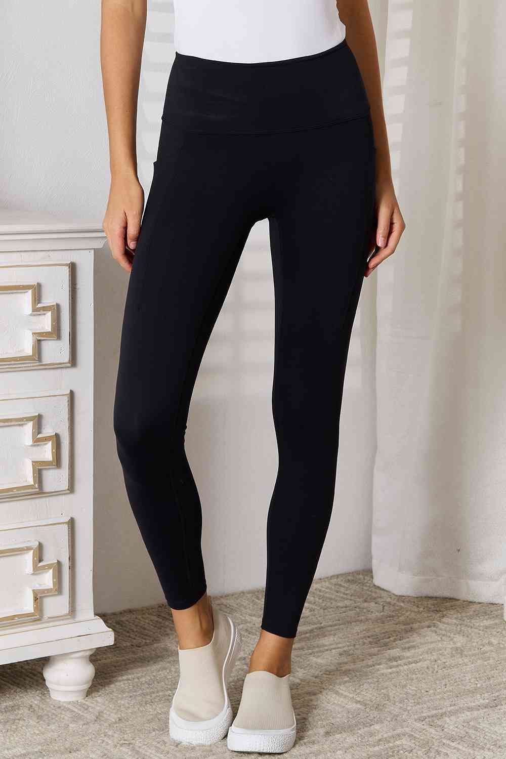 Wide Waistband Sports Leggings | us.meeeshop