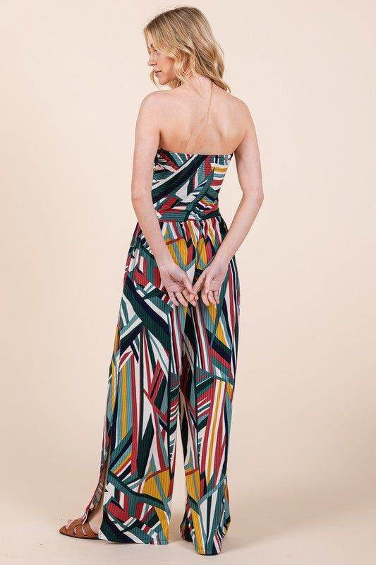 Wide Leg Jumpsuit with Pockets - us.meeeshop