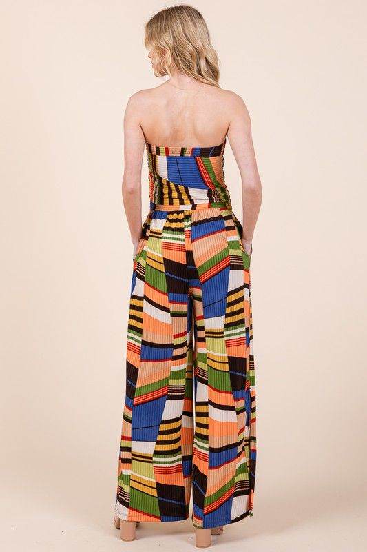 Wide Leg Jumpsuit with Pockets - us.meeeshop