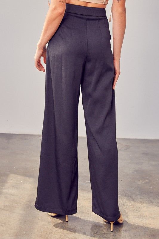 Women's Wide Leg Pants - us.meeeshop