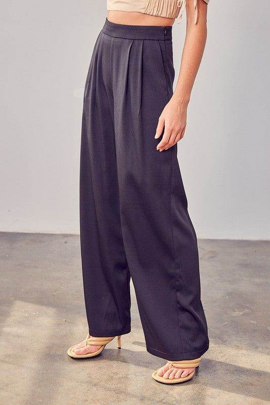 Wide Leg Pants - us.meeeshop