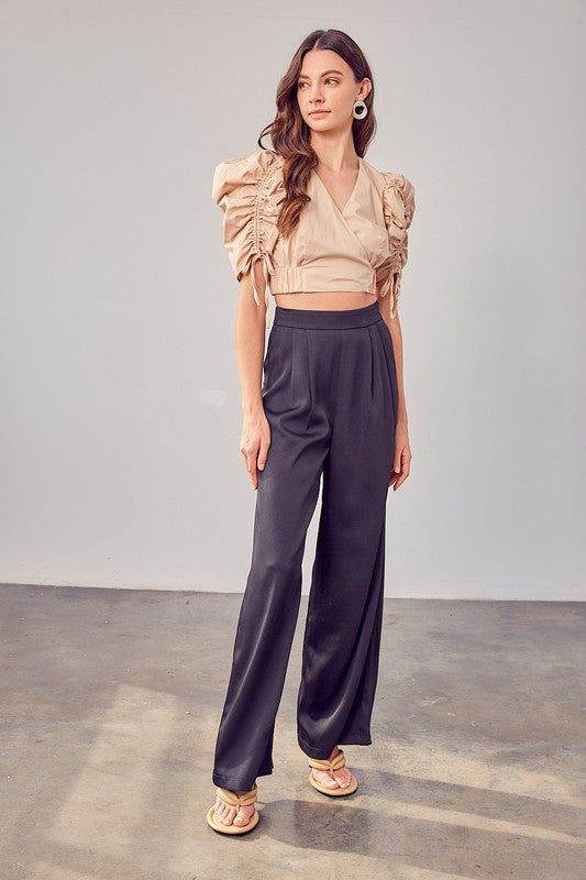 Wide Leg Pants - us.meeeshop