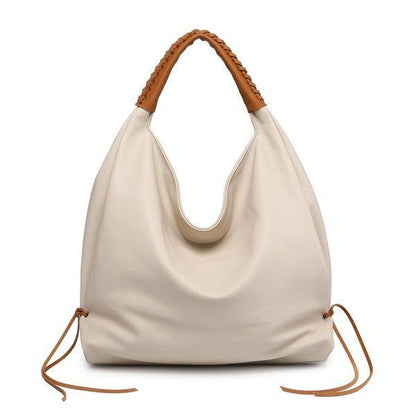 Women hobo bag metallic silver us.meeeshop - 