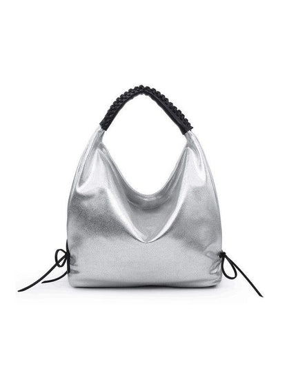 Women's Women hobo bag metallic silver - us.meeeshop