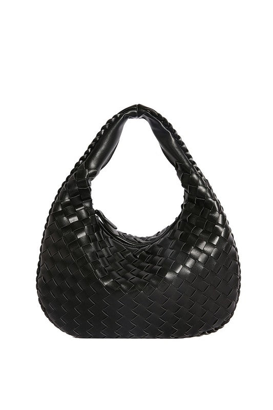 Paige Woven Handbag - us.meeeshop