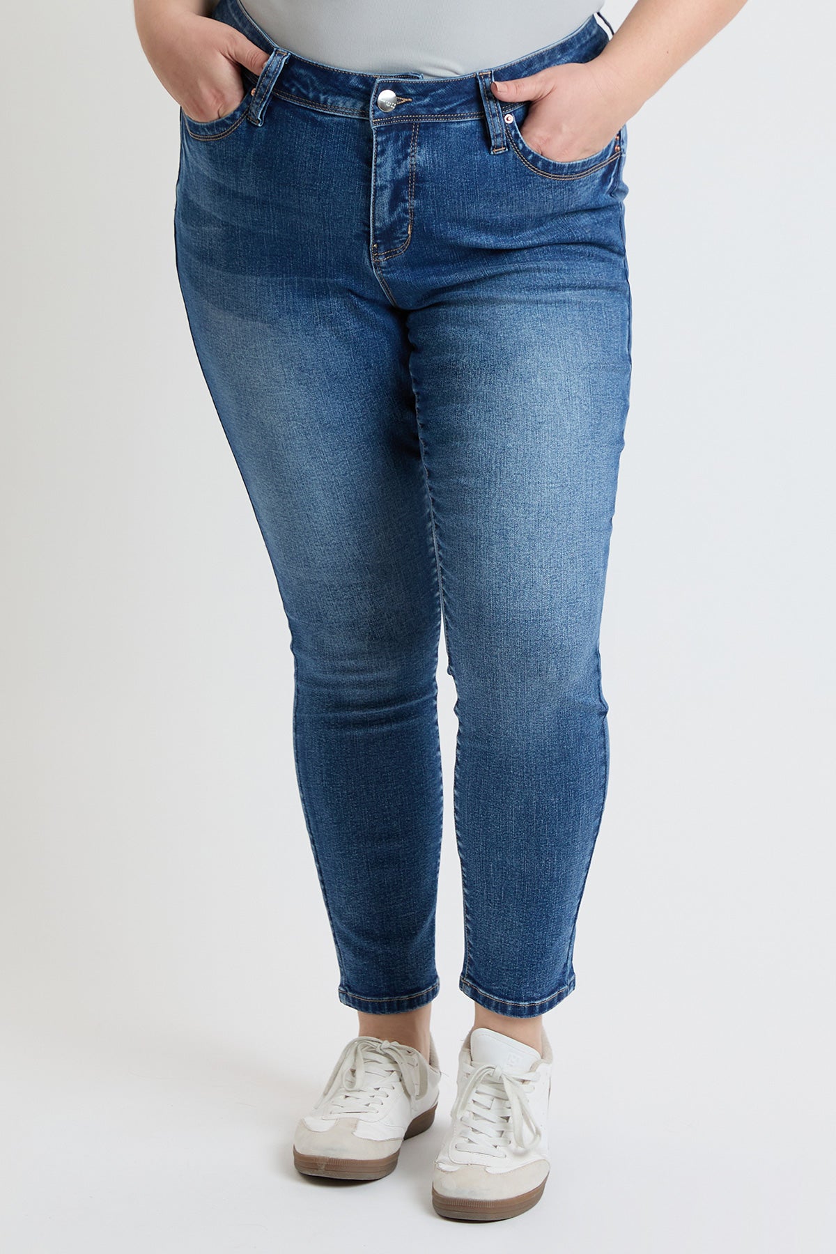 Women's plus High Rise Curve Confidence Skinny Jeans