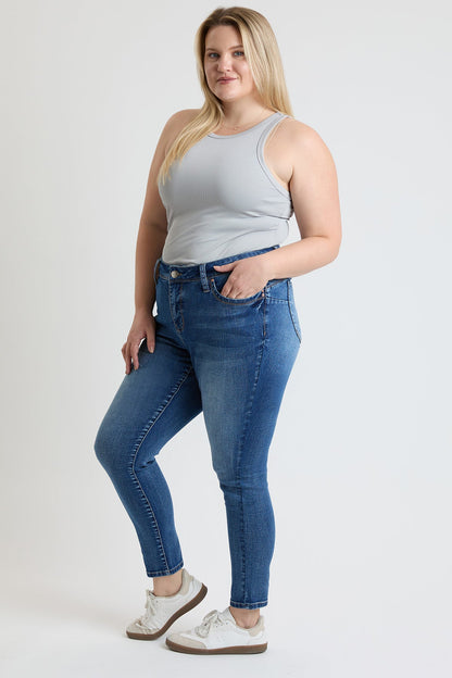 Women's plus High Rise Curve Confidence Skinny Jeans