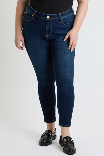 Women's plus High Rise Curve Confidence Skinny Jeans
