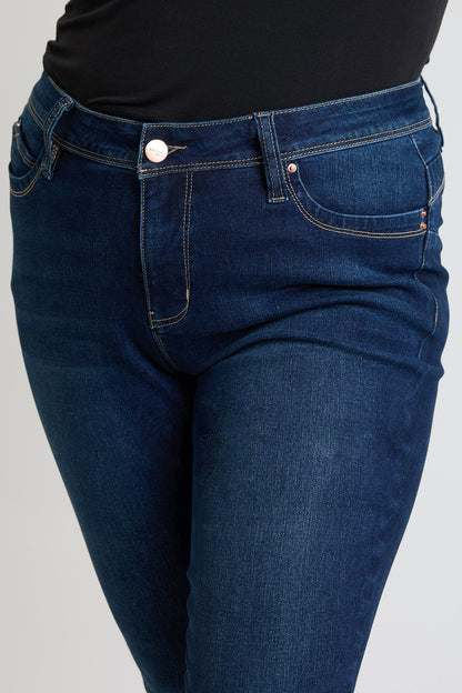 Women's plus High Rise Curve Confidence Skinny Jeans