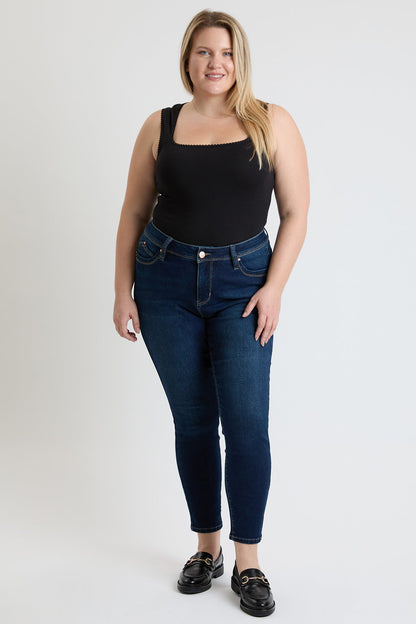 Women's plus High Rise Curve Confidence Skinny Jeans