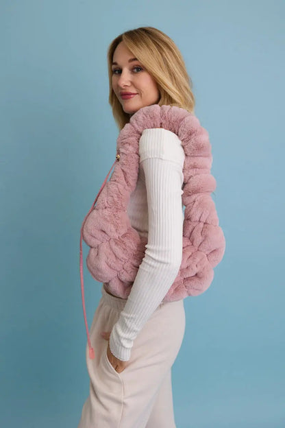 Plush Cloud Knit Cross Body Bag ☁️