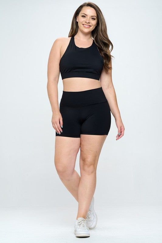 Yelete Buttery-Soft Activewear Biker Shorts 4 In. Inseam us.meeeshop - 