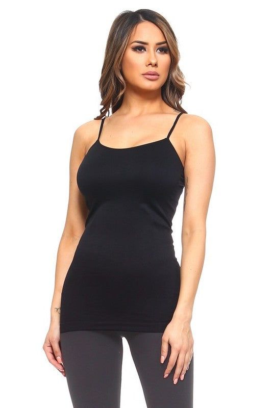 Yelete Women's Seamless Cami Tank Top us.meeeshop - 